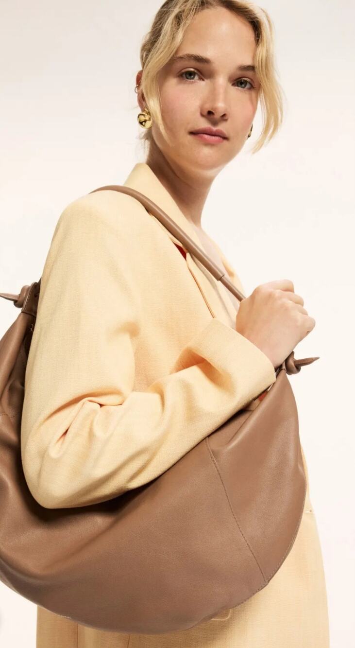 Mansur Gavriel Brown Fortuna Bag Women